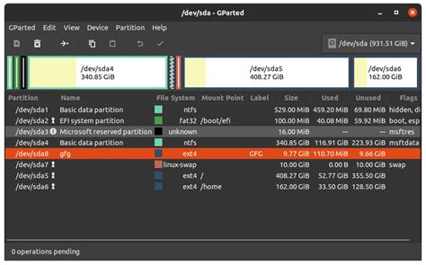 linux copy partition table